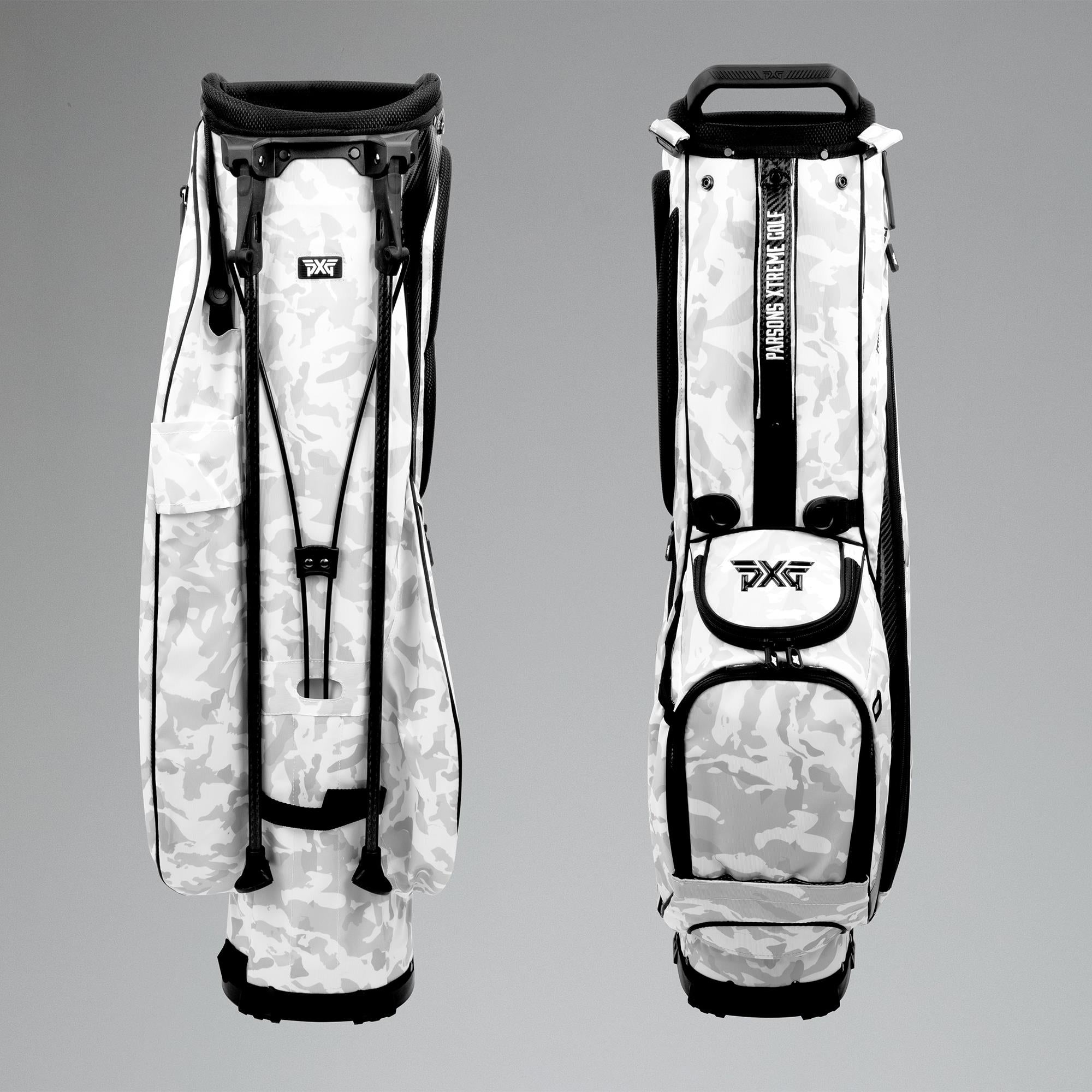 PXG Fairway Camo Carry Stand Bag White